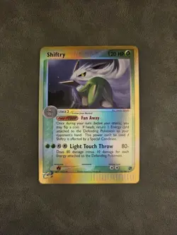 Pokemon TCG Shiftry 12/100 Reverse Holo 2003 E-Reader - EX Sandstorm - NM - Image 1