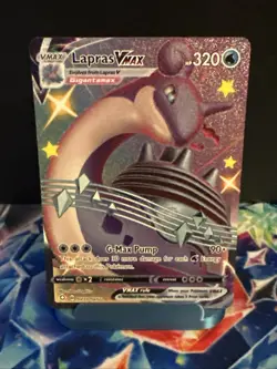 Lapras VMAX Near Mint SV111/SV122 Shining Fates: Shiny Vault Holo Pokemon TCG - Image 1