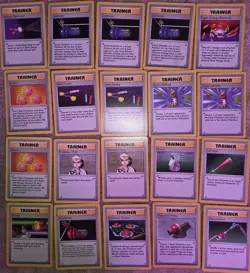 50 Shadowless Pokemon Trainer Lot WOTC Base Set LP/MP Oak Bill Computer Search - Image 2