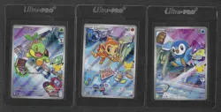 Pokemon 2026 First Partner Illustration Collection Series 1 Promos Set 40-42 - Image 1