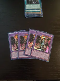 Yugioh! Red-Eyes Dark Dragoon Secret rare MP22 MISPRINT Name Shift NM - Image 1