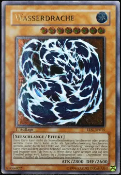 Yu-Gi-Oh! Wasserdrache EEN-DE015 1.Edition (1st) Ultimate Rare [LP] | DE 2005 - Image 1