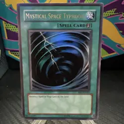 Yu-Gi-Oh! TCG Mystical Space Typhoon SRL-047 Ultra Rare Unlimited - Image 1