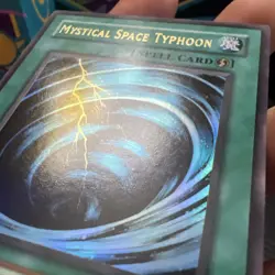 Yu-Gi-Oh! TCG Mystical Space Typhoon SRL-047 Ultra Rare Unlimited - Image 3