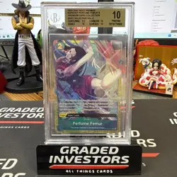 ONE PIECE BGS 10 PRISTINE PERFUME FEMUR RARE ALT ART OP07-057 Best Selection 4 - Image 1