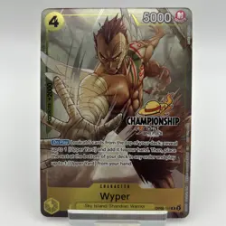 One Piece TCG Wyper OP08-110 CS Championship Event pack 2025-26 NM - Image 1