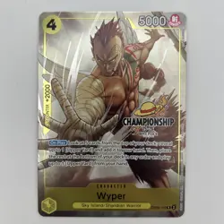 One Piece TCG Wyper OP08-110 CS Championship Event pack 2025-26 NM - Image 3
