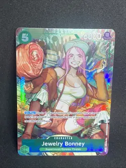 One Piece Jewelry Bonney OP07-026 SR Alt Art Parallel 500 Years in the Future - Image 1
