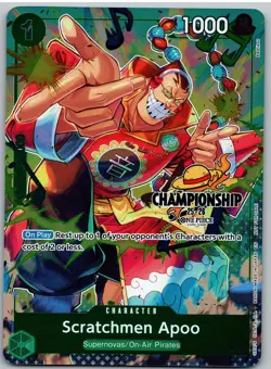 Scratchmen Apoo CS 25-26 Celebration Pack EB01-015 One Piece - Image 1