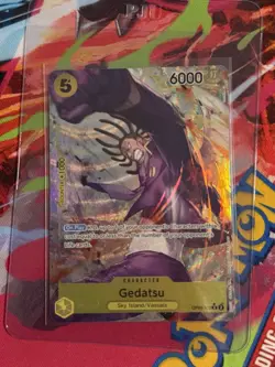 One Piece TCG Gedatsu OP05-102 Alt Art Awakening of the New Era English OP05 NM - Image 1