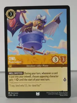 Owl - Pirate Lookout - Azurite Sea - 1/204 - Lorcana singles - Image 1