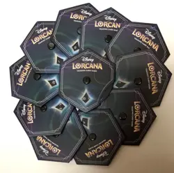 DISNEY LORCANA THE CHAPTER 2 RISE OF THE FLOODBORN LORE COUNTER LOT OF 11 - Image 1