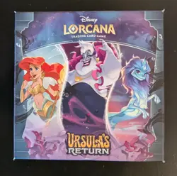 Disney Lorcana Ursula's Return Illumineers Trove Box+Dice+Dividers+Lore+Scorepad - Image 1