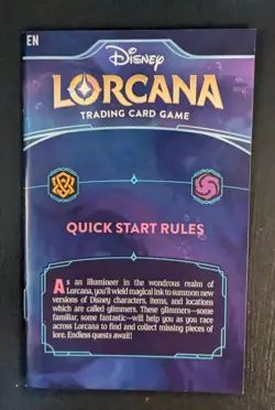 Disney Lorcana Ursula's Return Illumineers Trove Box+Dice+Dividers+Lore+Scorepad - Image 3