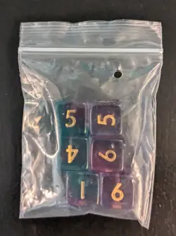 Disney Lorcana Ursula's Return Illumineers Trove Box+Dice+Dividers+Lore+Scorepad - Image 5