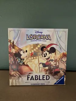 Disney Lorcana TCG: FABLED Illumineer's Trove 8 Booster Packs SEALED - Image 1