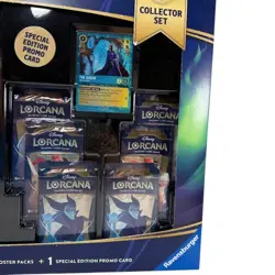 Disney Lorcana First Chapter Collector Set Bundle, 6 Card Packs, Portfolio Promo - Image 3