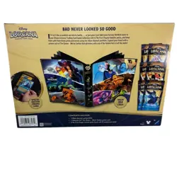 Disney Lorcana First Chapter Collector Set Bundle, 6 Card Packs, Portfolio Promo - Image 4