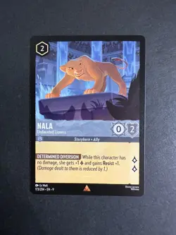 Nala Undaunted Lioness 173/204 Rare NON-FOIL Disney Lorcana - Fabled NM - Image 1