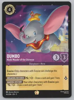 Disney Lorcana - Dumbo - Ninth Wonder of the Universe 45/204 - Fabled - Image 1