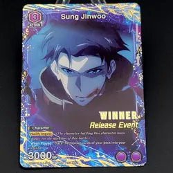 Sung Jinwoo Solo Leveling Release Event Winner Union Arena - Image 1