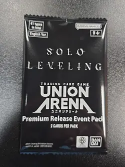 Union Arena Solo Leveling Premium Release Event Pack SEALED NEW English - Image 1