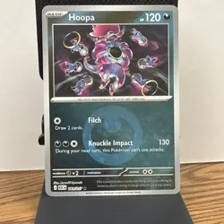 Pokemon Hoopa 141/217 Basic Card HP 120 Knuckle Impact Regular reverse holo 2016 - Image 1