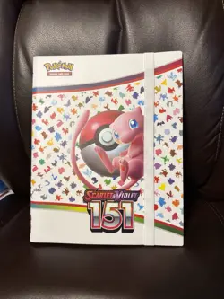 Pokemon 151 Scarlet & Violet Binder Collection Only NO CARDS Mew - Image 1