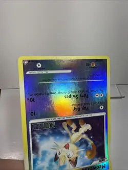 Pokemon Card 2008 Legends Awakened - Meowth 106/146 Reverse Holo Stamped - Image 4