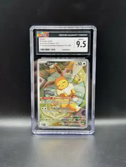 Eevee 173 Pokemon Center Exclusive Sv: Scarlet & Violet Promo Cards Holo CGC 9.5 - Image 1