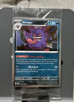 Pokemon TCG Perfect Order - EB Games Exclusive Gengar Promo 050/088 Sealed Card - Image 1