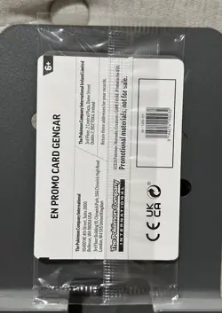 Pokemon TCG Perfect Order - EB Games Exclusive Gengar Promo 050/088 Sealed Card - Image 2
