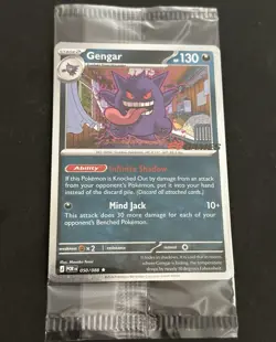 Pokemon TCG Perfect Order - EB Games Exclusive Gengar Promo 050/088 Sealed Card - Image 3