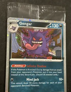 Pokemon TCG Perfect Order - EB Games Exclusive Gengar Promo 050/088 Sealed Card - Image 4
