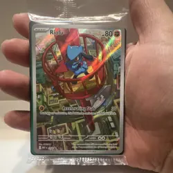 Pokemon Riolu 010 Me: Mega Evolution Promo Accelerating Stab Promo Holo Card - Image 1