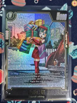 Bulla : GT FB09-114 Alt Art Dual Evolution Dragon Ball Card English Fusion - Image 1