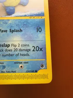 Squirtle 50 HP Common Expedition Base Set Pokemon Card 131/165 NM - Image 5