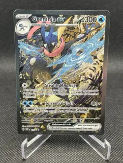 Greninja ex 132 SV: Scarlet & Violet Promo Cards Promo Holofoil NM - Image 1