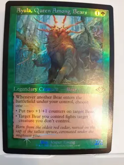 Ayula, Queen Among Bears (Retro Frame) Modern Horizons Foil - Image 1