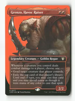 Grenzo, Havoc Raiser - #677 - Non Foil - MTG - Near Mint - Image 1