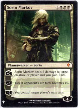 Sorin Markov (ZEN) | Normal | LIST | 111 | NM | Michael Komarck - Image 1