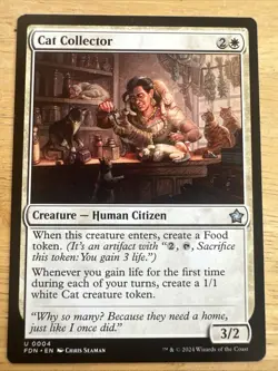 Cat Collector [Foundations] Magic MTG - Image 1