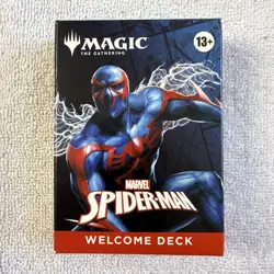 Magic The Gathering Marvel Spider-Man 2099 Blue Welcome Deck SDCC 2025 - Image 1