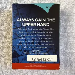 Magic The Gathering Marvel Spider-Man 2099 Blue Welcome Deck SDCC 2025 - Image 3