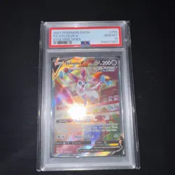 Sylveon V 184 (Alternate Full Art)Pokemon Evolving Skies PSA 10 - Image 2