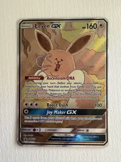 Pokemon Eevee GX SM233 Sun & Moon Promo Holo Basic Card 160 HP - Image 1