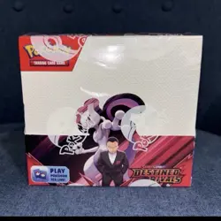 Pokemon Scarlet & Violet Destined Rivals Booster Box English Mewtwo - Image 1