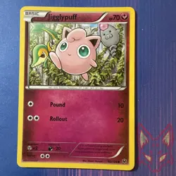Fates Collide - LP - Jigglypuff 65/124 Pokemon English (US Seller) - Image 1