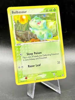 Bulbasaur 54/112 Reverse Holo Pokemon EX FireRed & LeafGreen 2004 Vintage LP/MP - Image 1