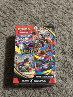 Pokemon TCG: Mega Evolutions Booster Bundle NEW SEALED - Image 1